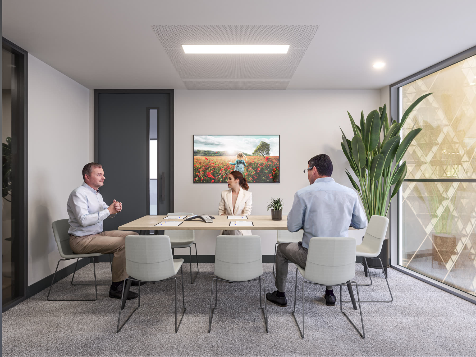99 Bishopsgate meeting room CGI