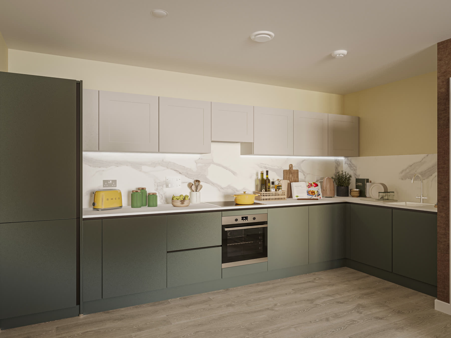 Hendon Waterside, kitchen