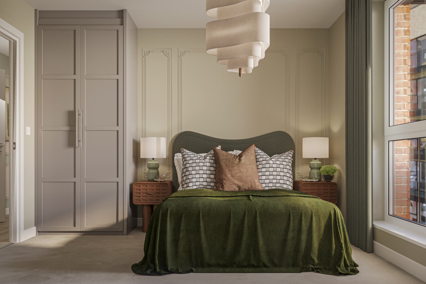 Hendon Waterside, bedroom 2