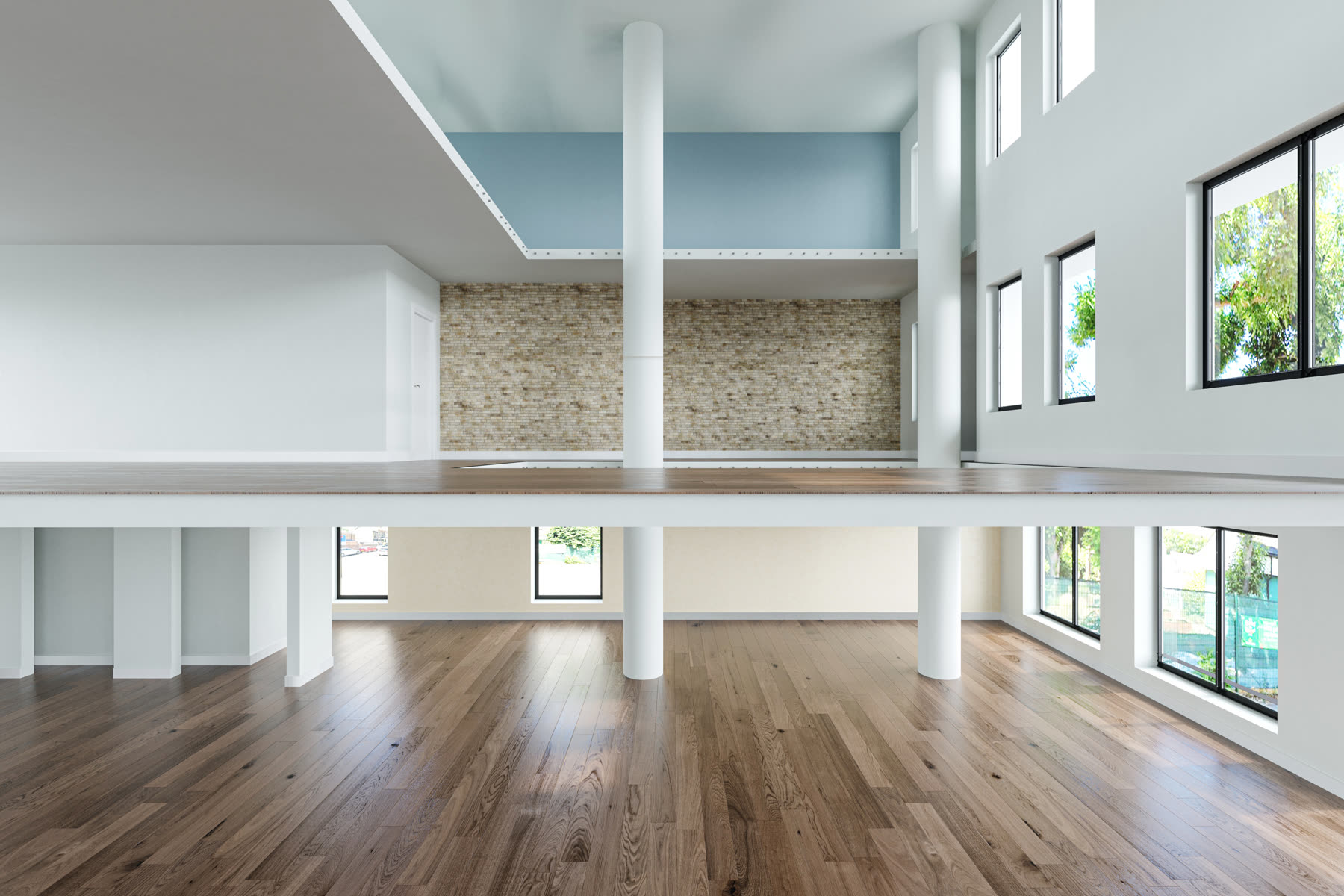 Powell Road ground-floor commercial unit, empty shell