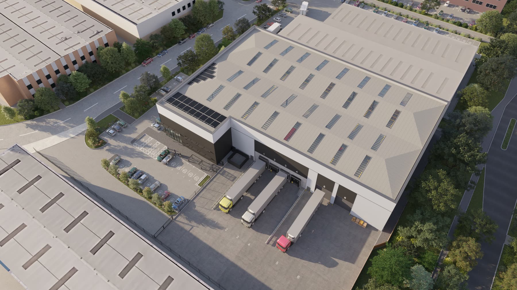 Woodside, approach CGI, second angle